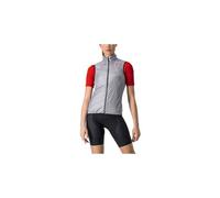 Castelli aria giacca a vento senza maniche da donna grigio