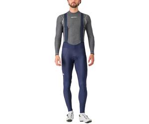 CASTELLI Bavaglino da uomo Espresso per ciclismo su strada, traspirante, con imbottitura per sedile Pro Level, camoscio per gravel bike e corsa