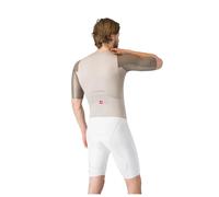 Castelli Sanremo S Short Sleeve Race Suit Beige 2XL Uomo
