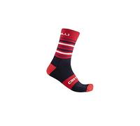 Castelli Calze Gregge 15 Grigio Argento/Grigio Scuro, L/XL, Grigio argento/Grigio scuro, Large-X-Large