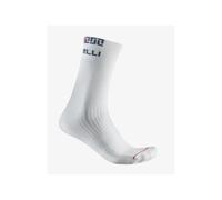Calze Castelli Bandito Merino 18 - Bianco 44-47 / Bianco