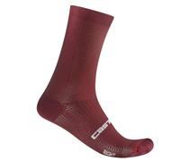 Castelli - Espresso 18 Sock - Calze da ciclismo Unisex L/XL | EU 40|43 rosso