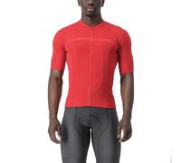 castelli Classifica Jersey Maglietta, Uomo, Rosso, M