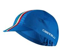 CASTELLI, Climber's A/C Cap - Cappello da donna, Azzurro Italia, Taglia unica