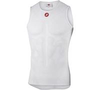 Castelli Core Mesh 3 Sleeveless Baselayer White 2XL Intimo funzionale