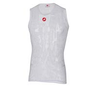 Castelli Core Mesh 3 Sleeveless Baselayer White 2XL Intimo funzionale