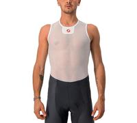 Castelli Core Mesh 3 Sleeveless Maglietta, Uomo, White, L/XL