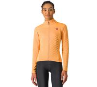 CASTELLI Damen Sfida 2 Trikotjacke, Größe XL, Rennradjacke, arancione