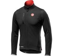 Castelli Double Espresso Jacket Giacca Sportiva, Uomo, Light Black, L