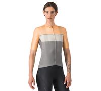 Maglia Castelli Elegante manica corta arancione grigio donna - M