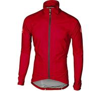 Castelli Emergency Rain Jacket, Giacca Sportiva Uomo, Red, XL