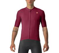 CASTELLI Endurance Elite Jersey, T Shirt Uomo, Bordeaux, M