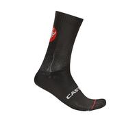 CASTELLI Entrata 18 - Calzini da ciclismo resistenti all'umidità, con supporto per il metatarso, per un comfort tutto il giorno, per uomini e donne