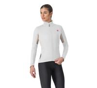 Castelli Entrata 2 W - giacca ciclismo - donna L Light Grey woman Polartec Aircore