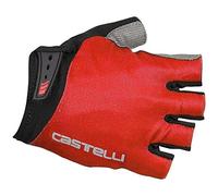 Castelli Entrata, Guanti da Ciclismo Unisex - Adulto, Red, L