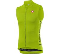 Castelli Entrata V Sleeveless, Maglietta Uomo, Chartreuse, 3XL