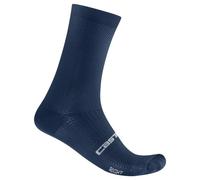 Castelli Calze da ciclismo Espresso 18 traspiranti Blu notte L-XL