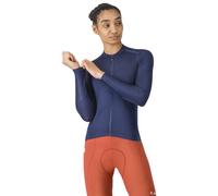 CASTELLI Espresso 2 LS Jersey W - maglia a maniche lunghe ciclismo - donna Blue S