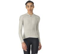 CASTELLI Espresso 2 LS Jersey W - maglia a maniche lunghe ciclismo - donna Light Beige S
