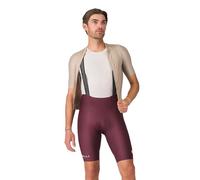 CASTELLI Espresso 2 Bibshort - pantaloni ciclismo - uomo Bordeaux XL