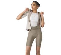 CASTELLI Espresso 2 W DT Bibshort W - pantaloni ciclismo - donna Beige L