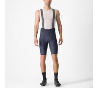 CASTELLI Espresso Bibshort, Pantaloncini da Ciclismo Uomo/Donna, con Bretelle, Traspirante e Comfortevole, Ideale per Lunghe Distanze