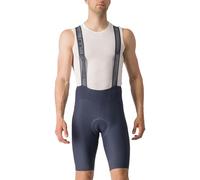 CASTELLI Espresso Bibshort, Pantaloncini da Ciclismo Uomo/Donna, con Bretelle, Traspirante e Comfortevole, Ideale per Lunghe Distanze