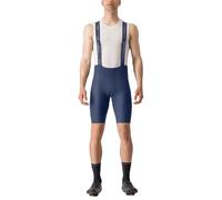 CASTELLI Espresso Bibshort, Pantaloncini da Ciclismo Uomo/Donna, con Bretelle, Traspirante e Comfortevole, Ideale per Lunghe Distanze