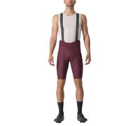 CASTELLI Espresso Bibshort, Pantaloncini da Ciclismo Uomo/Donna, con Bretelle, Traspirante e Comfortevole, Ideale per Lunghe Distanze