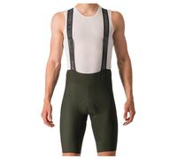 Castelli - Espresso Bibshort - Pantaloni da ciclismo XXL olivia