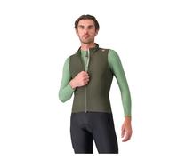 Gilet a vento Castelli Espresso verde kaki - M