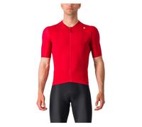 Maglia Castelli Espresso manica corta rosso vivo - L