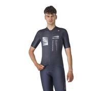 Castelli Espresso R-a/d Short Sleeve Jersey Blu M Uomo