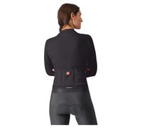Maglia termica castelli espresso da donna a manica lunga nera
