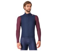 Castelli espresso windproof vest blue