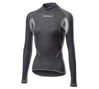 Castelli Flanders 2 Long Sleeve Base Layer Grigio S Donna