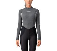 Castelli Flanders 2 W Warm - maglietta tecnica - donna M Grey woman
