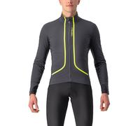 CASTELLI Flight Air Winterjacke, für Herren, Größe L, Radjacke, grigio scuro