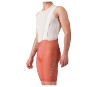 CASTELLI Free Aero Race S KIT Bibshort - pantaloni ciclismo - uomo Orange/White L