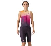Castelli - Women's Free Sanremo Tri Suit Sleeveless - Tuta ciclismo intera L variopinto