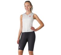 CASTELLI Free Sanremo 3 Suit Sleeveless W - body ciclismo - donna White M