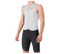 Castelli - Free Sanremo Tri Suit Sleeveless - Tuta ciclismo intera 3XL grigio