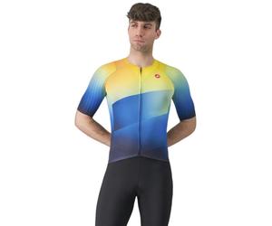 CASTELLI Free Speed 3 Race Top M - maglia ciclismo - uomo Blue/Yellow L