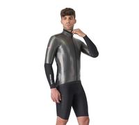 Giacca Castelli Gabba R manica corta grigio brillante nero - XXL