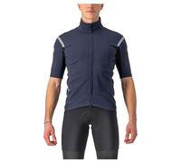 Maglia Castelli Gabba RoS 2 Rosso Corsa GORE-TEX INFINIUM™ manica corta blu scuro argento - XXL