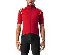 CASTELLI Gabba Ros, Giacca Uomo, PRO Red/Brilliant Orange, L
