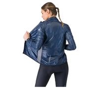 Castelli - Women's Aria Shell 2 Jacket - Maglietta da ciclismo L blu