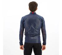 Castelli Giacca Aria Shell Belgian Blue / White