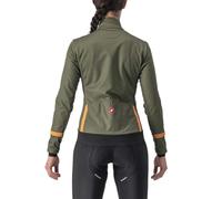 Castelli Giacca Dinamica 2 Gore-tex Infinium™ Windstopper® Military Green / Melon