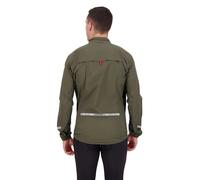 Castelli emergency 2 rain long sleeve jacket green